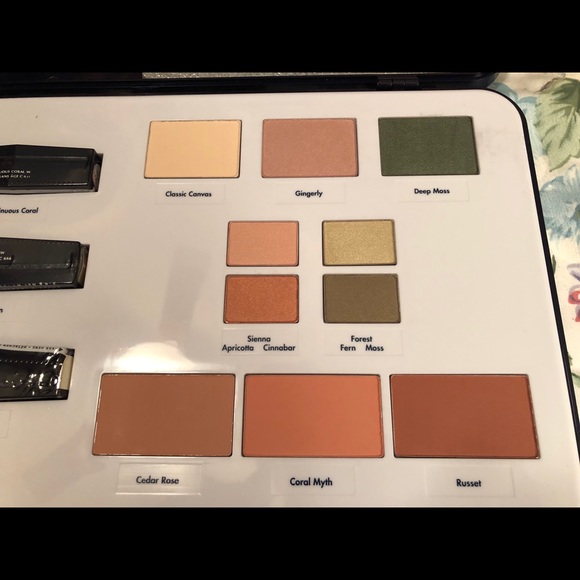 ππAvon Makeup Palette in Corals/Reds Eyes/Lips - Picture 3 of 8